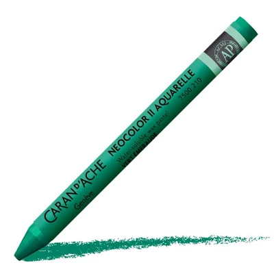 Cretă acuarelă Caran d'Ache Neocolor II - 210, emerald green