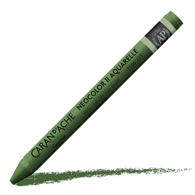 Cretă acuarelă Caran d'Ache Neocolor II - 225, moss green