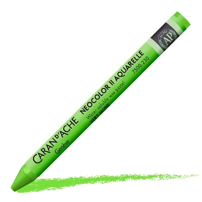 Cretă acuarelă Caran d'Ache Neocolor II - 230, yellow green