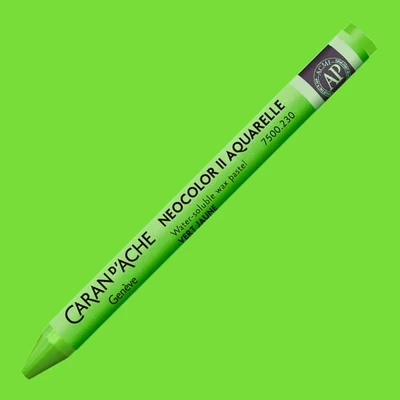 Cretă acuarelă Caran d'Ache Neocolor II - 230, yellow green