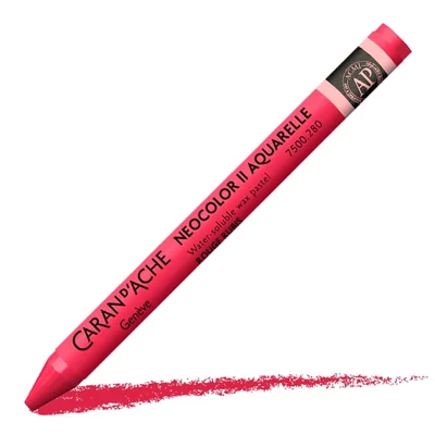 Cretă acuarelă Caran d'Ache Neocolor II - 280, ruby red