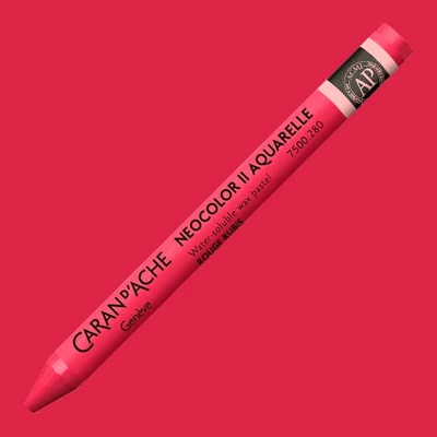 Cretă acuarelă Caran d'Ache Neocolor II - 280, ruby red