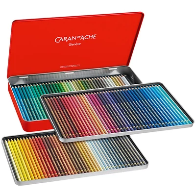 Set creioane colorate Caran d'Ache Pablo - 120 buc