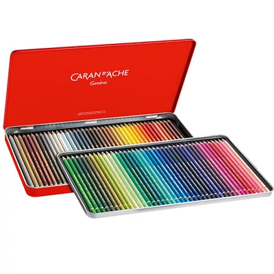 Set creioane colorate Caran d'Ache Pablo - 80 buc