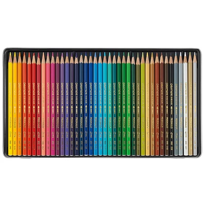Set creioane acuarelă Caran d'Ache Prismalo - 40 buc