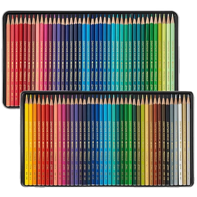 Set creioane acuarelă Caran d'Ache Prismalo - 80 buc
