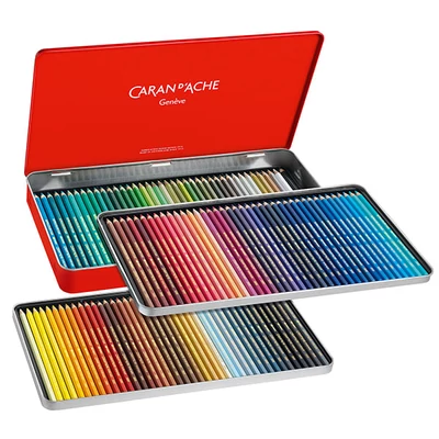 Set creioane acuarelă Caran d'Ache Supracolor Soft - 120 buc