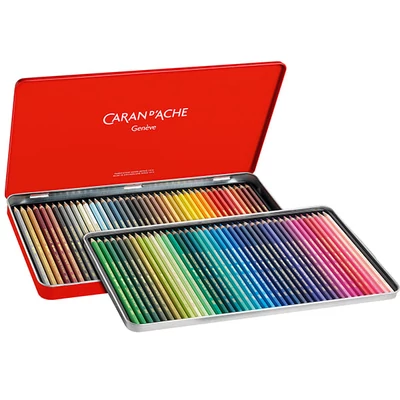 Set creioane acuarelă Caran d'Ache Supracolor Soft - 80 buc