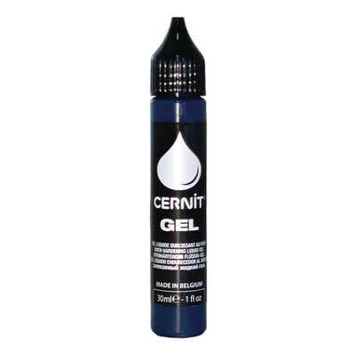 Gel Cernit, Plastilină lichidă lichida, 30 ml - albastru