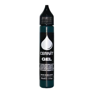 Gel Cernit, Plastilină lichidă, 30 ml - verde