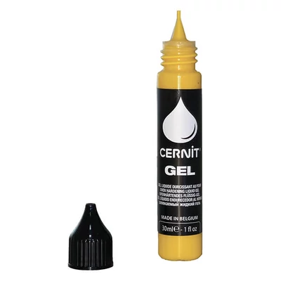 Gel Cernit, Plastilină lichidă lichida, 30 ml - galben