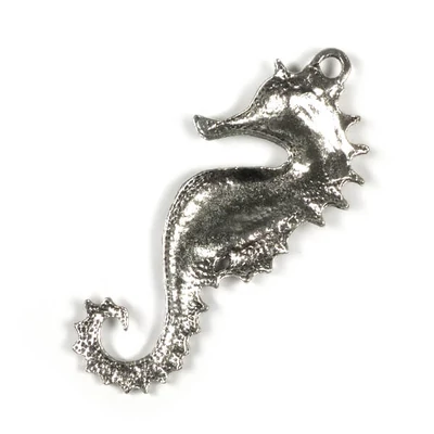 Charm, ornament metalic, 1 buc - cal de mare