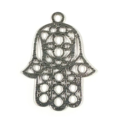 Charm, ornament metalic, 1 buc - Mâna lui Fatima