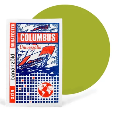Vopsea textil Columbus, vopsea haine - verde banană