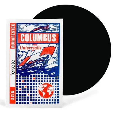 Vopsea textil Columbus, vopsea haine- negru
