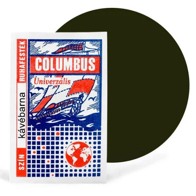 Vopsea textil Columbus, vopsea haine- cafea maro