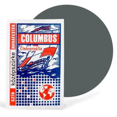 Vopsea textil Columbus, vopsea haine- gri mediu