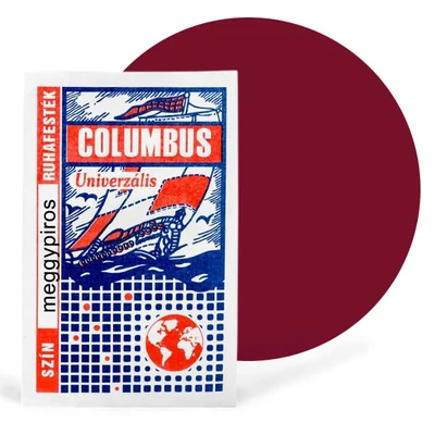 Vopsea textil Columbus, vopsea haine - roșu vișiniu