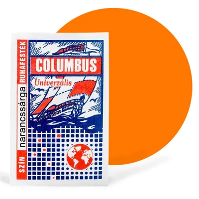 Vopsea textil Columbus, vopsea haine- portocaliu