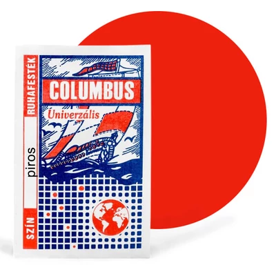 Vopsea textil Columbus, vopsea haine- roșu