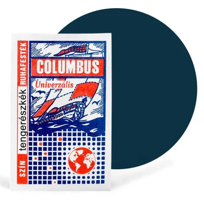 Vopsea textil Columbus, vopsea haine - bleumarin