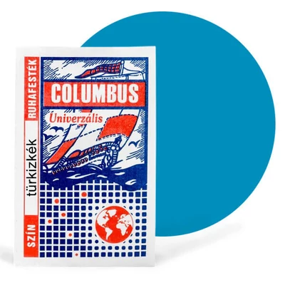 Vopsea textil Columbus, vopsea haine- albastru turcoaz