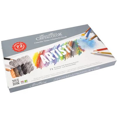 Set creioane pentru desen și schiță Cretacolor Artist Studio - 72 buc