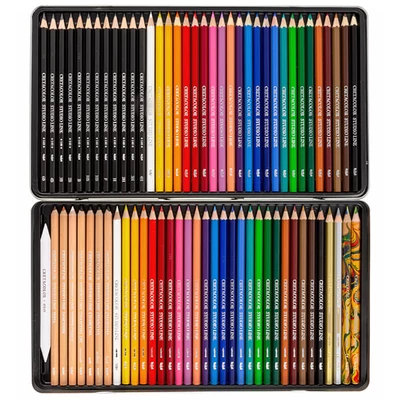 Set creioane pentru desen și schiță Cretacolor Artist Studio - 72 buc