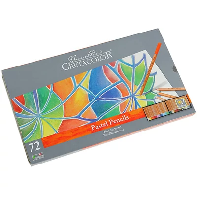 Set creioane Cretacolor Fine Art Pastel  - 72 buc, cutie metalică