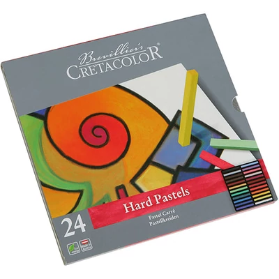 Set crete pastel Cretacolor - 24 buc, cutie metalică