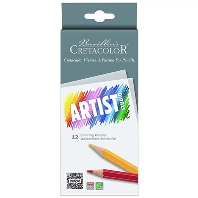 Set creioane colorate Cretacolor Artist Studio - 12 buc