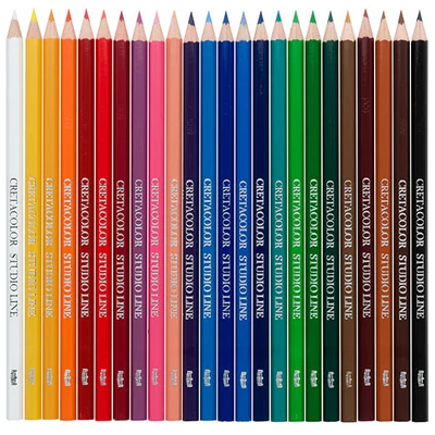 Cretacolor Artist Studio set de creioane colorate - 24 buc