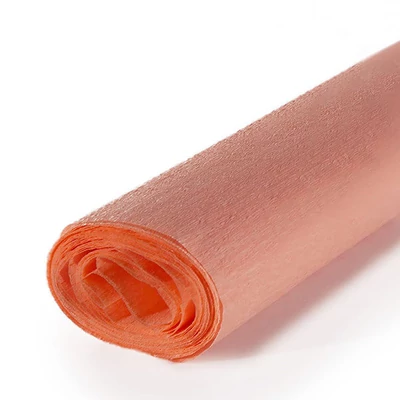Hârtie creponată, Educational, 40 g, 50x250 cm - 200 salmon pink