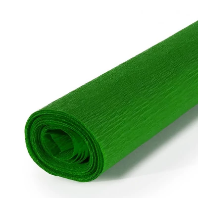 Hârtie creponată, Educational, 40 g, 50x250 cm - 236 meadow green