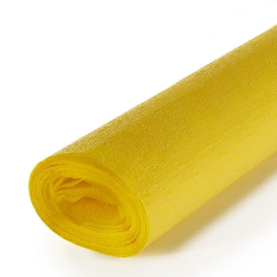Hârtie creponată, Educational, 40 g, 50x250 cm - 292 chick yellow