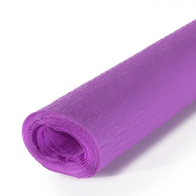 Hârtie creponată, Educational, 40 g, 50x250 cm - 322 dark lilac