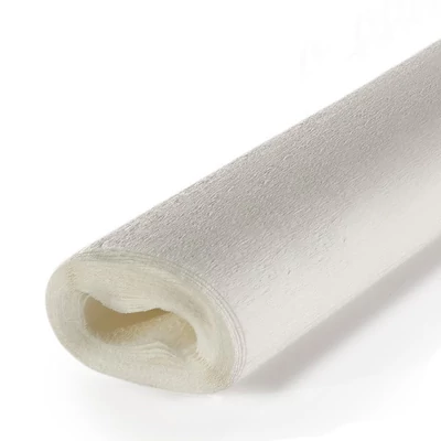 Hârtie creponată, Educational, 40 g, 50x250 cm - 330 white