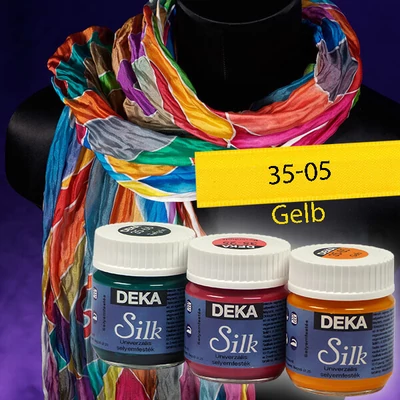 Vopsea pentru mătase Deka Silk 50 ml - 05 galben