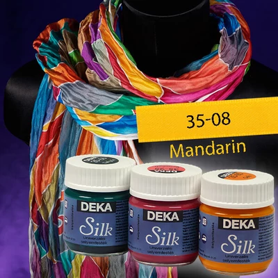 Vopsea pentru mătase Deka Silk 50 ml - 08 mandarin