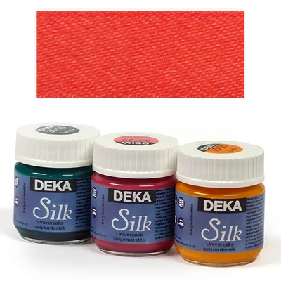 Vopsea pentru mătase Deka Silk 50 ml - 18 roșu mac
