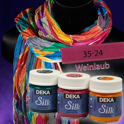 Vopsea pentru mătase Deka Silk 50 ml - 24 frunze de vie