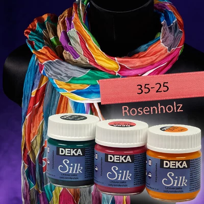Vopsea pentru mătase Deka Silk 50 ml - 25 lemn de trandafir