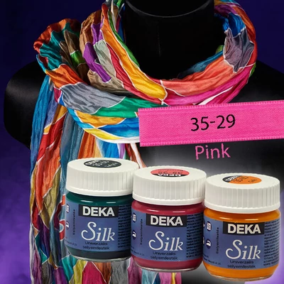 Vopsea pentru mătase Deka Silk 50 ml - 29 roz