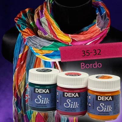 Vopsea pentru mătase Deka Silk 50 ml - 32 visiniu