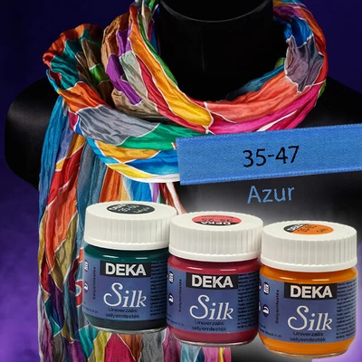 Vopsea pentru mătase Deka Silk 50 ml - 47 albastru azur