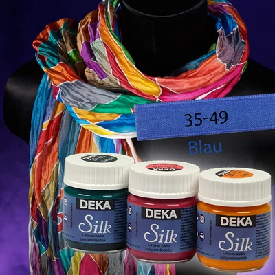 Vopsea pentru mătase Deka Silk 50 ml - 49 albastru