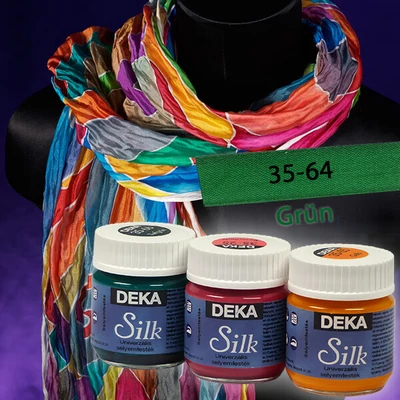Vopsea pentru mătase Deka Silk 50 ml - 64 verde