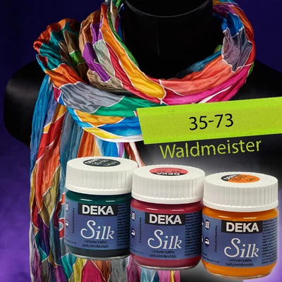 Vopsea mătase Deka Silk 50 ml - 73 forest master green