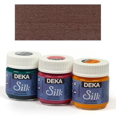 Vopsea pentru mătase Deka Silk 50 ml - 85 maro închis