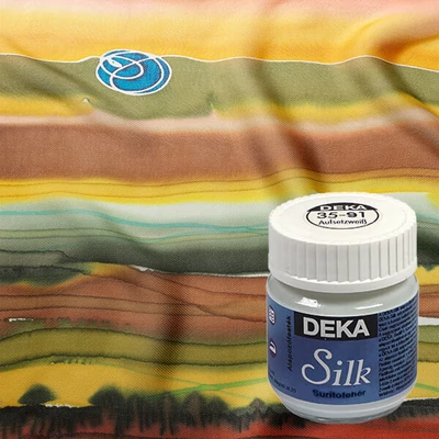 Vopsea pentru mătase Deka Silk 50 ml - 91 alb de îngroșare